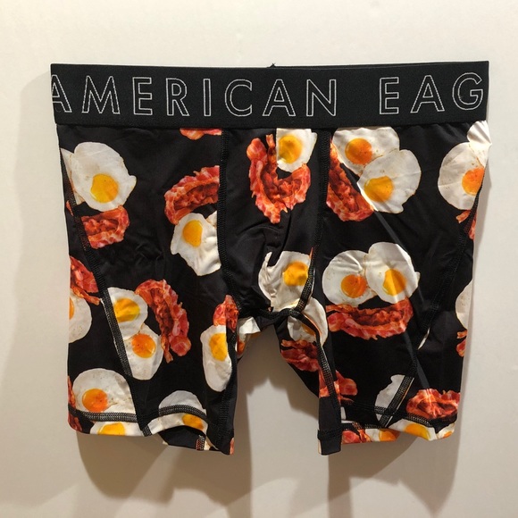 American Eagle Boxer Brief, Bacon & Eggs, Various Sizes - Picture 7 of 8